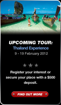 Forgie Events Upcoming Tour - Thailand Forgie Events Upcoming Tour - Thailand